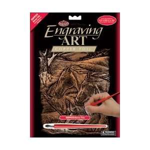   Foil Engraving Art Kit 8X10 Horse Trio CPPRFOIL 23; 3 Items/Order