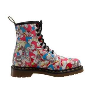 NEW Auth DR MARTENS HELLO KITTY Sanrio Print BOOTS 11  