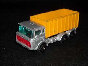 Vintage Lesney Matchbox No.47 Tipper Container Truck  