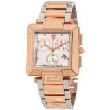   Reve Carrè Chronograph Rose Gold Plated Mother of pearl Diamond Watch