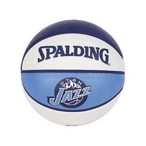 Spalding Utah Jazz Rubber Team Ball 