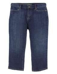 Lauren Jeans Co Womens Misses Size Mid Calf Capri Denim Jeans
