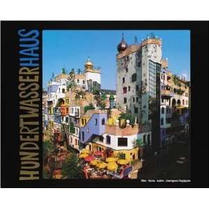 Ser Haus by Friedensreich Hundertwasser. Size 19.75 inches width by 