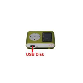 8GB MicroSD/TF Mini Metal Clip  Player LCD Screen 38  