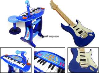   CHILDREN ELECTRIC PIANO KEYBOARD & ELECTRIC GUITAR MUSICAL INSTRUMENT