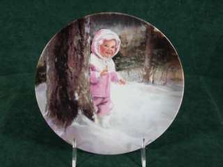 Donald Zolan Collector Plate Snowy Adventure  