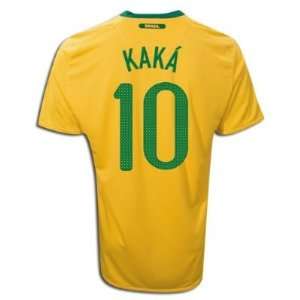  KIDS Brazil Kaka home soccer jersey and FREE shorts 