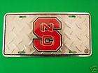 NC State Wolfpack   Aluminum Car/Truck License Plate FREE SHIPPING 