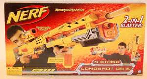Ultra Rare NIB Nerf Longshot Gun MINT Discontinued NEW  