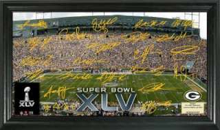 Green Bay Packers NFC Super Bowl XLV Signature Gridiron  