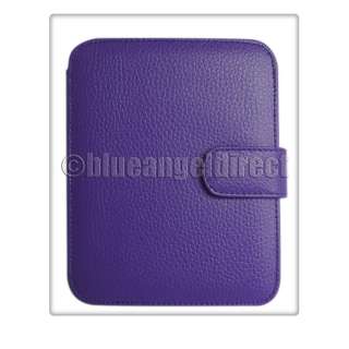 Nook 2 2nd Simple Touch Genuine Leather Cover Case+LED+Protector 