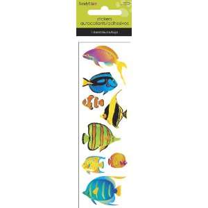  Fish Slim Stickers Arts, Crafts & Sewing