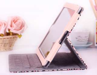   Leather Skin Cover With Stand Case For iPad 2 076783016996  