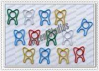 50 Cute Shaped Paper Clips Favor Paperclip Dental Tooth  