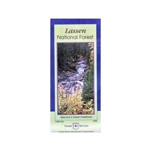  Lassen National Forest Map United States Department of 