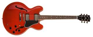   ES 335 Dot Electric Guitar, Cherry, Plain Maple Musical Instruments