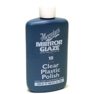  Meguiars #10 Clear Plastic Polish, 8 oz Bottle Automotive