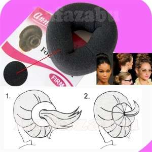 Soft Foam Donut Hair Bun Foundation Styling Tool Maker  