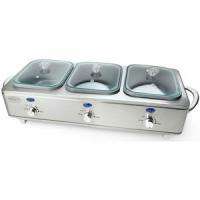 Nostalgia 3 Station Buffet Server & Heated Serving Tray  