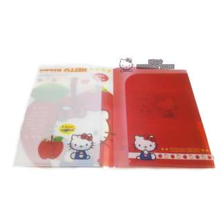 Hello Kitty File 2 Pocket Folder  Apple  