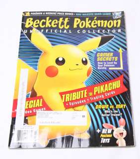 BECKETT UNOFFICIAL GUIDE TO POKEMON MAGAZINE JULY 2008  