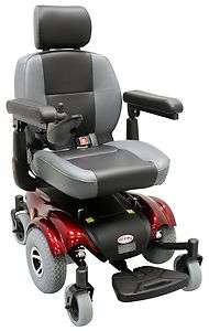 CTM HS 2850 Power Wheelchair Mid Wheel Drive Wheel Chair with 