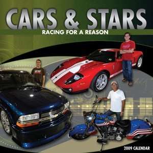  NASCAR Cars & Stars 2009 12x12 Wall Calendar Sports 