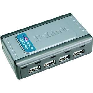  New NETWORKING, 4 PORT USB2.0 HUB   DUBH4