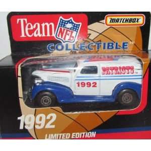 New England Patriots 1992 NFL Diecast Sedan 163 Scale Collectible 