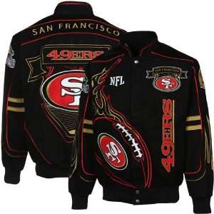  Nfl San Francisco 49ers On Fire Jackets  2x: Sports 