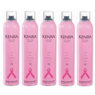 KENRA #25 VOLUME SUPER HOLD HAIRSPRAY   16oz X 5 CANS~  