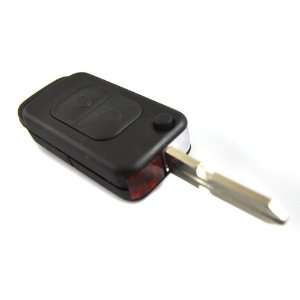  2 Buttons (B blade) Flip Key Case Shell For Mercedes benz 