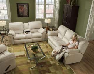 Southern Recline Brava Dual Reclining Sofa and Loveseat With Console 