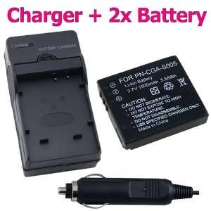 FOR Panasonic CGA S005 / CGA S005E Compatible BATTERY + Battery 