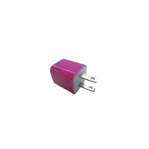  USB Charger Power Adapter Magenta for Panasonic cell phone 