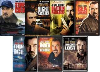New Jesse Stone 7 Movie DVD Collection Tom Selleck  