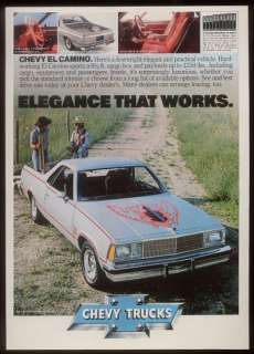 1980 Chevrolet El Camino Royal Knight car photo ad  