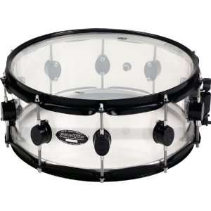  Pacific Drums by DW Pacific Drums by DW Acrylic 6X14 Clear 