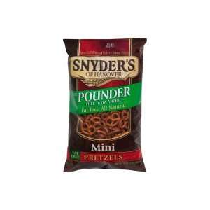 Snyders of Hanover   Fat Free Mini Pretzels   16 Oz. Bag (Pack of 3 