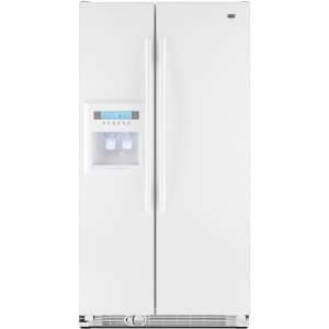  Maytag White Side by Side Freestanding Refrigerator 