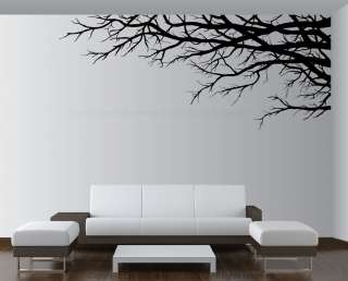 Large Vinyl Decor Sticker Wall Mural Art Tree Top Branches Living Room 