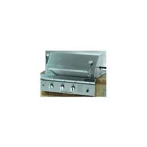   Natural Gas Grill With Rotisserie   Built in Patio, Lawn & Garden