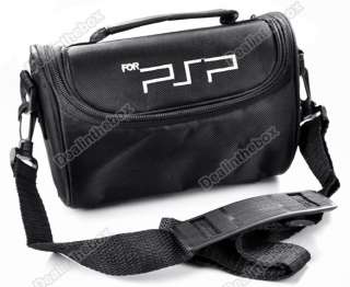 Black Travel Carry Bag Case for PSP 1000 2000 3000 NEW  