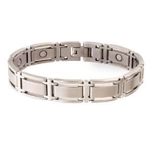 Sabona Executive Symmetry Silver Magnetic Bracelet (Various Sizes)