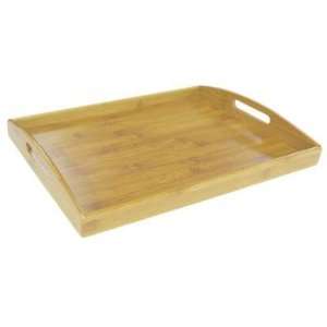 Bamboo Serving Tray Case Pack 12   Bamboo Serving Tray  