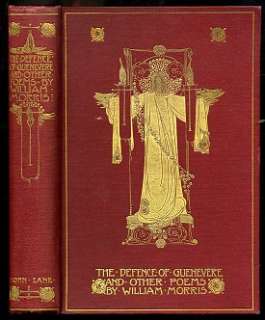 MORRIS, William. Jessie KING.The Defence of Guenevere And Other Poems 