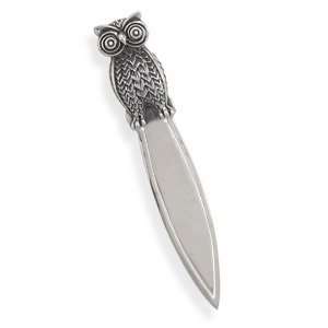  Owl Bookmark Sterling Silver Jewelry