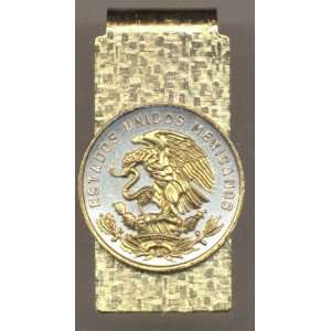  Gorgeous 2 Toned Gold on Silver Mexican Eagle, Half dollar 