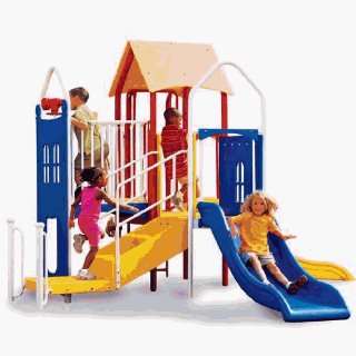   Playground Set With Accessible Transfer Station: Sports & Outdoors