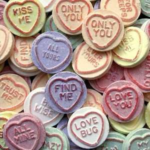 Smarties Candy Love Hearts, 1lb Bulk Bag:  Grocery 